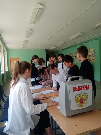 Выборы президента школьной демократической республики "Лидер".