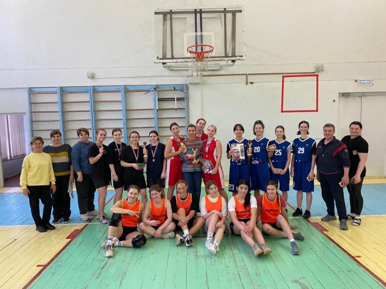 Соревнования по баскетболу..